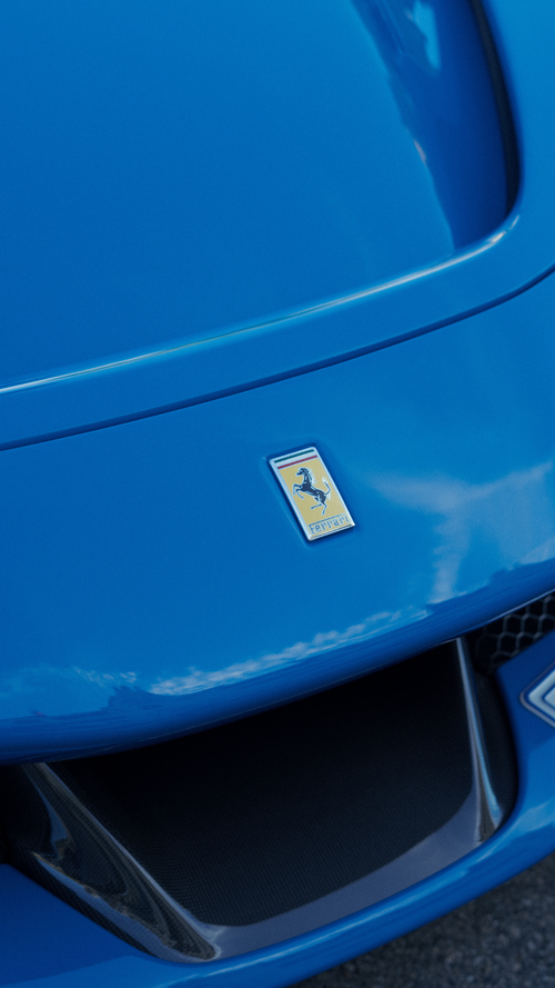 BLUE FERRARI