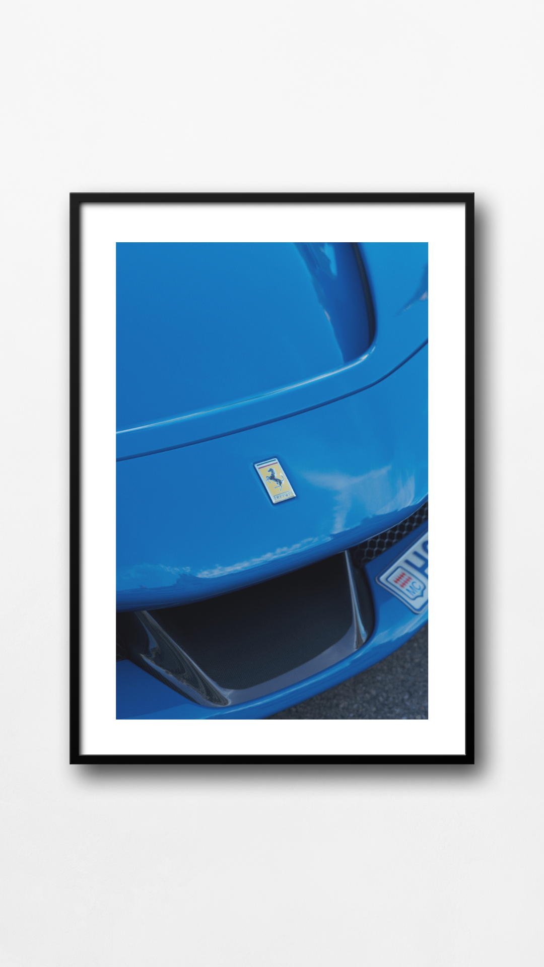 BLUE FERRARI